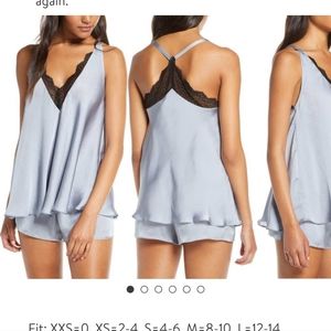 Flora Nikrooz Satin Pajama Set XL